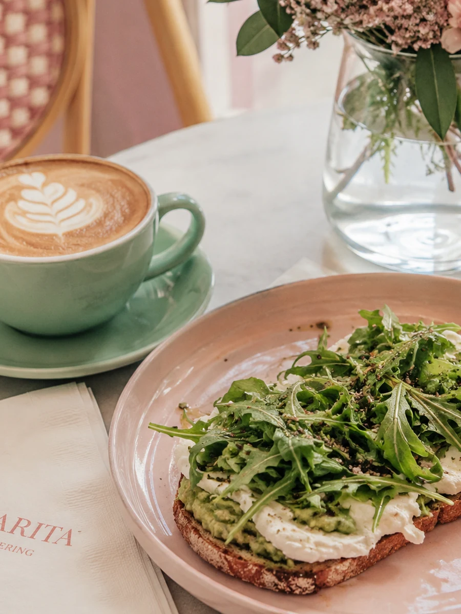 Pickup food and coffee