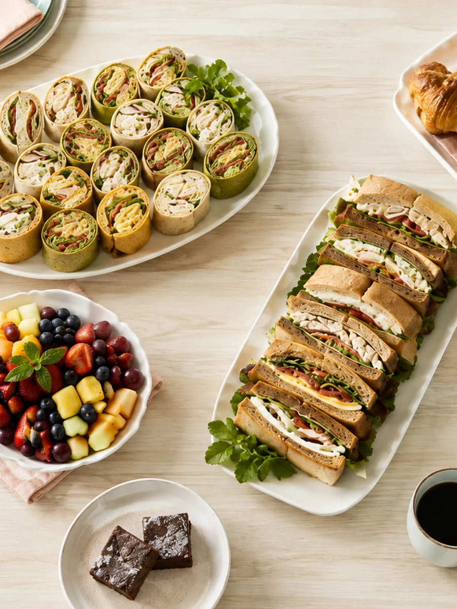Catering spread